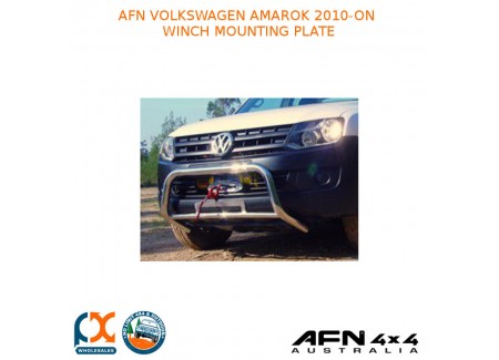 Afn Fits Volkswagen Amarok 2010-on Winch Mounting Plate