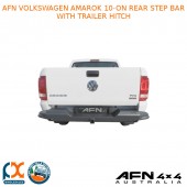 AFN VOLKSWAGEN AMAROK 2010-ON REAR STEP BAR WITH TRAILER HITCH