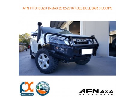 Afn Fits Isuzu D-max 2012-2016 Full Bull Bar 3 Loops