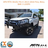 AFN FITS ISUZU MU-X 2013-2016 FULL BULL BAR 3 LOOPS