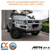 AFN FITS VOLKSWAGEN AMAROK 2010-ONWARDS FULL BULL BAR 3 LOOPS