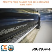 AFN FITS FORD RANGER PXII 2015-ONWARDS SIDE STEPS