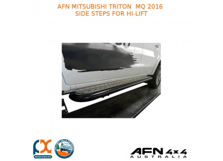 Afn Mitsubishi Triton Mq 2016 Side Steps For Hi-lift