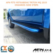 AFN FITS MITSUBISHI TRITON MQ 2015 ONWARDS SIDE STEPS