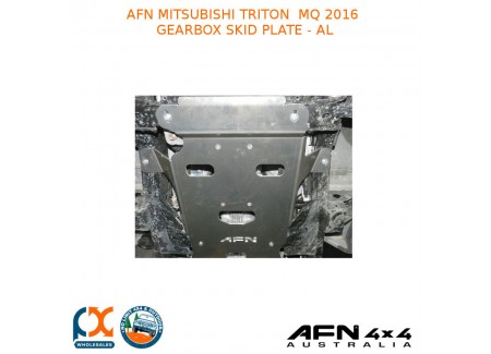 Afn Mitsubishi Triton Mq 2016 Gearbox Skid Plate - Al