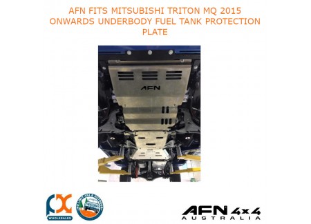 Afn Fits Mitsubishi Triton Mq 2015 Onwards Underbody Fuel Tank Protection Plate