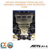 AFN FITS MITSUBISHI TRITON MQ 2015 ONWARDS UNDERBODY SUMP PROTECTION PLATE