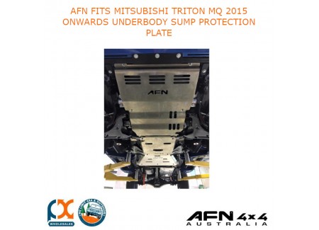 Afn Fits Mitsubishi Triton Mq 2015 Onwards Underbody Sump Protection Plate