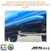 AFN FITS MITSUBISHI TRITON MQ 2015 ONWARDS UNDERBODY TRANSFER PROTECTION PLATE