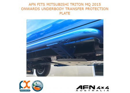 Afn Fits Mitsubishi Triton Mq 2015 Onwards Underbody Transfer Protection Plate