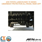 AFN TOYOTA LANDCRUISER 70 SERIES UNDERBODY PROTECTION ALL MODEL REAR DIFF