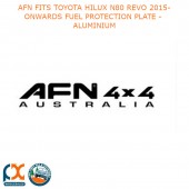 AFN FITS TOYOTA HILUX N80 REVO 2015-ONWARDS FUEL PROTECTION PLATE - ALUMINIUM