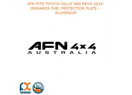 Afn Fits Toyota Hilux N80 Revo 2015-onwards Fuel Protection Plate - Aluminium