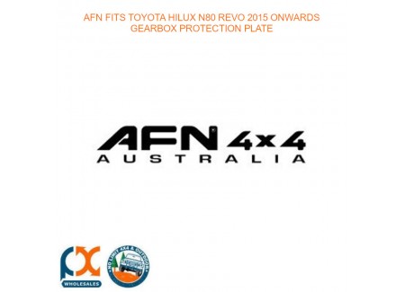 Afn Fits Toyota Hilux N80 Revo 2015 Onwards Gearbox Protection Plate