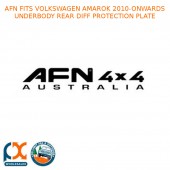 AFN FITS VOLKSWAGEN AMAROK 2010-ONWARDS UNDERBODY REAR DIFF PROTECTION PLATE