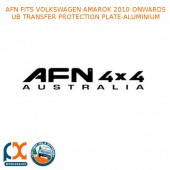 AFN FITS VOLKSWAGEN AMAROK 2010-ONWARDS UB TRANSFER PROTECTION PLATE-ALUMINIUM