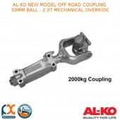 AL-KO NEW MODEL OFF ROAD COUPLING 50MM BALL - 2.0T MECHANICAL OVERRIDE