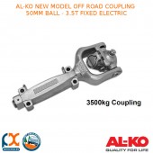 AL-KO NEW MODEL OFF ROAD COUPLING 50MM BALL - 3.5T FIXED ELECTRIC