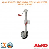 AL-KO J/WHEEL SIDE WIND & WIDE CLAMP EXTRA HEIGHT 4 RING