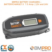 BMPRO BATTERY CHARGERS – BATTERYCHARGE7.5  7.5 AMP | 12V AND 24V