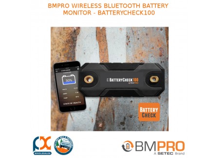 Bmpro Wireless Bluetooth Battery Monitor - Batterycheck100