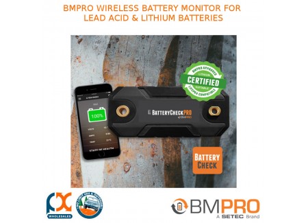 Bmpro Wireless Battery Monitor For Lead Acid & Lithium Batteries