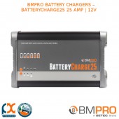 BMPRO BATTERY CHARGERS -  BATTERYCHARGE25 25 AMP | 12V 