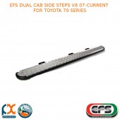 EFS DUAL CAB SIDE STEPS V8 07 - CURRENT FITS TOYOTA 70 SERIES