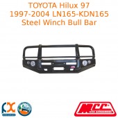 MCC PREMIUM STEEL BULL BAR FITS HILUX 97-04 LN165 KDN165 4X4 WINCH ARB TJM 70702