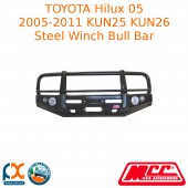 MCC STEEL PREMIUM WINCH BULL BAR FITS TOYOTA HILUX 05 - 01002-002