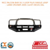 MCC FALCON BAR SS 3 LOOP PLUS SINGLE LOOP - LAND CRUISER 200S (12/07-09/15)-SSL