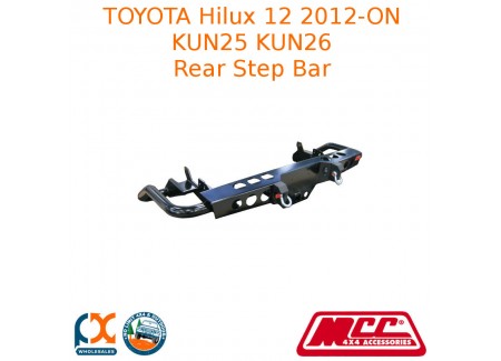 Mcc Rear Step Bar Fits Toyota Hilux 12 (jack Rear) - 01015-034