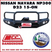 MCC BULL BAR ROCKER 3 LOOP NAVARA NP300 15-ON D23 022-03 ADR / ARB TJM / BULLBAR