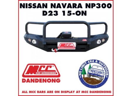 Mcc Bull Bar Rocker 3 Loop Navara Np300 15-on D23 022-03 Adr / Arb Tjm / Bullbar