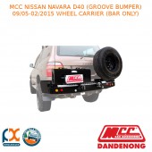 MCC REAR WHEEL CARRIER(BAR ONLY)FITS NISSAN NAVARA D40(GROOVE B)(09/05-02/15)