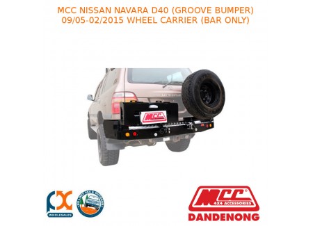 Mcc Rear Wheel Carrier(bar Only)fits Nissan Navara D40(groove B)(09/05-02/15)