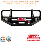 MCC FALCON BAR A-FRAME FITS MAZDA BT50 WITH FOG LIGHTS (11/2006-10/2011)