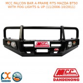 MCC FALCON BAR A-FRAME FITS MAZDA BT50 WITH FOG LIGHTS & UP (11/2006-10/2011)