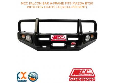 Mcc Falcon Bar A-frame Fits Mazda Bt50 With Fog Lights (10/2011-present)