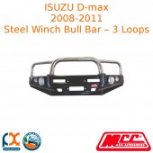 MCC FALCON STEEL WINCH BULL BAR – 3 LOOPS FITS ISUZU D-MAX - 07002-001