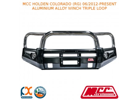 Mcc Phoenix Bullbar Aluminium Alloy Winch 3 Loop - Colorado (rg) (06/12-present)