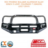 MCC PHOENIX BULLBAR ALUMINIUM ALLOY WINCH 3 LOOP- COLORADO 7 (WAGON) (2017-20XX)