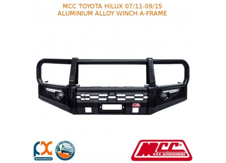 Mcc Phoenix Bullbar Aluminium Alloy Winch A-frame Fits Toyota Hilux (7/11-09/15)