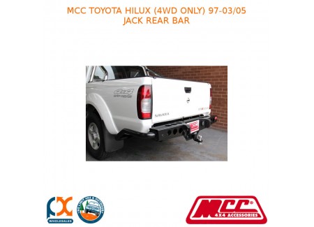 Mcc Jack Rear Bar Fits Toyota Hilux (4wd Only) (1997-03/2005)