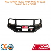 MCC FALCON BAR A-FRAME FITS TOYOTA HILUX (4WD ONLY) (1997-03/2005)