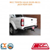 MCC JACK REAR BAR FITS TOYOTA HILUX (03/2005-06/2011)