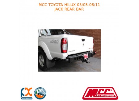 Mcc Jack Rear Bar Fits Toyota Hilux (03/2005-06/2011)