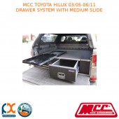 MCC BULLBAR  DRAWER SYSTEM WITH MEDIUM SLIDE FITS TOYOTA HILUX (03/2005-06/2011)