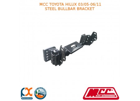 Mcc Steel Bullbar Bracket Fits Toyota Hilux (03/2005-06/2011) - 01002-bb