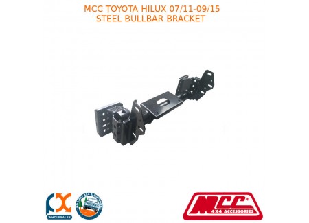 Mcc Steel Bullbar Bracket Fits Toyota Hilux (07/2011-09/2015) - 01002-bb